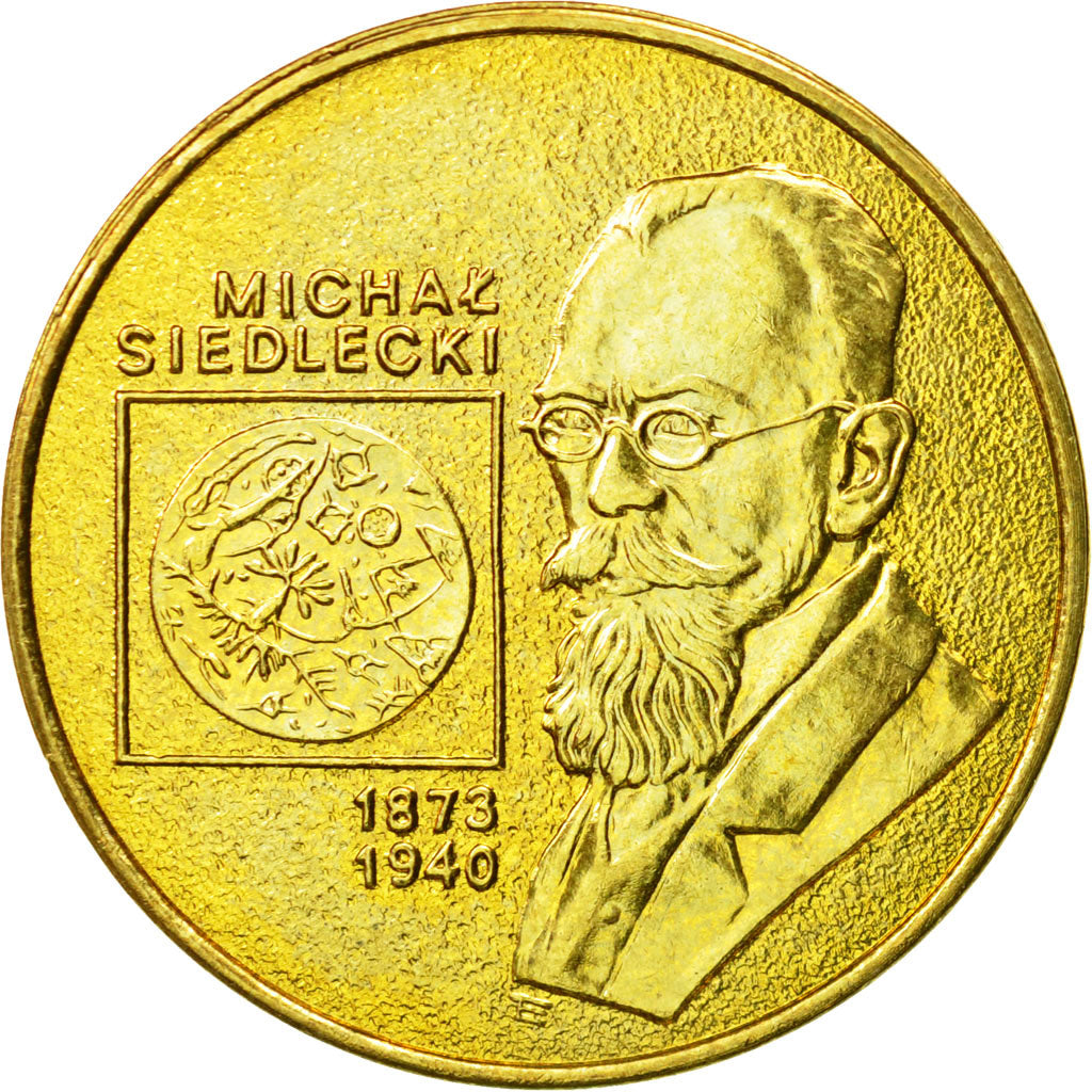 Coin, Poland, 2 Zlote, 2001, Warsaw, MS(63), Brass, KM:421