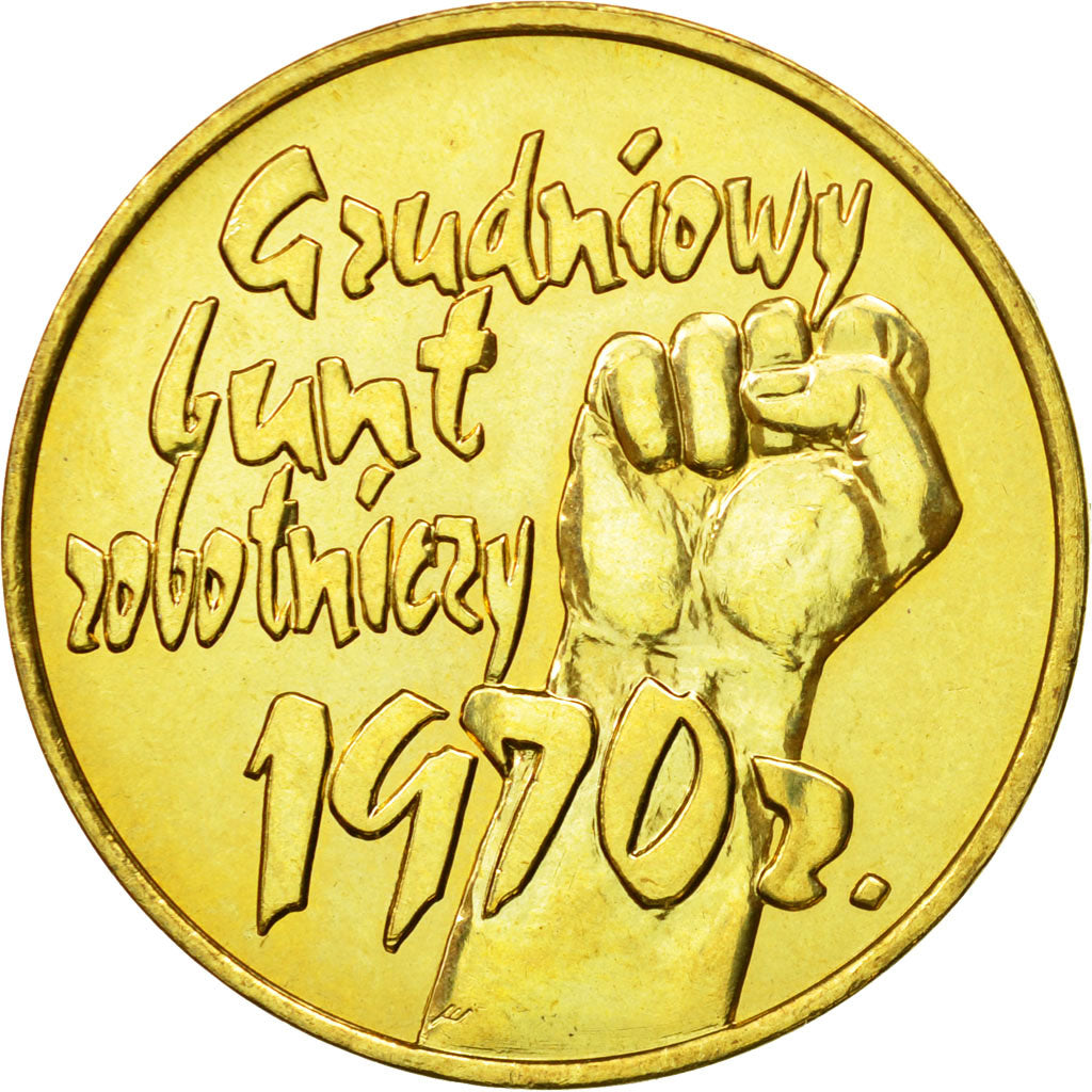 Coin, Poland, 2 Zlote, 2000, Warsaw, MS(63), Brass, KM:404