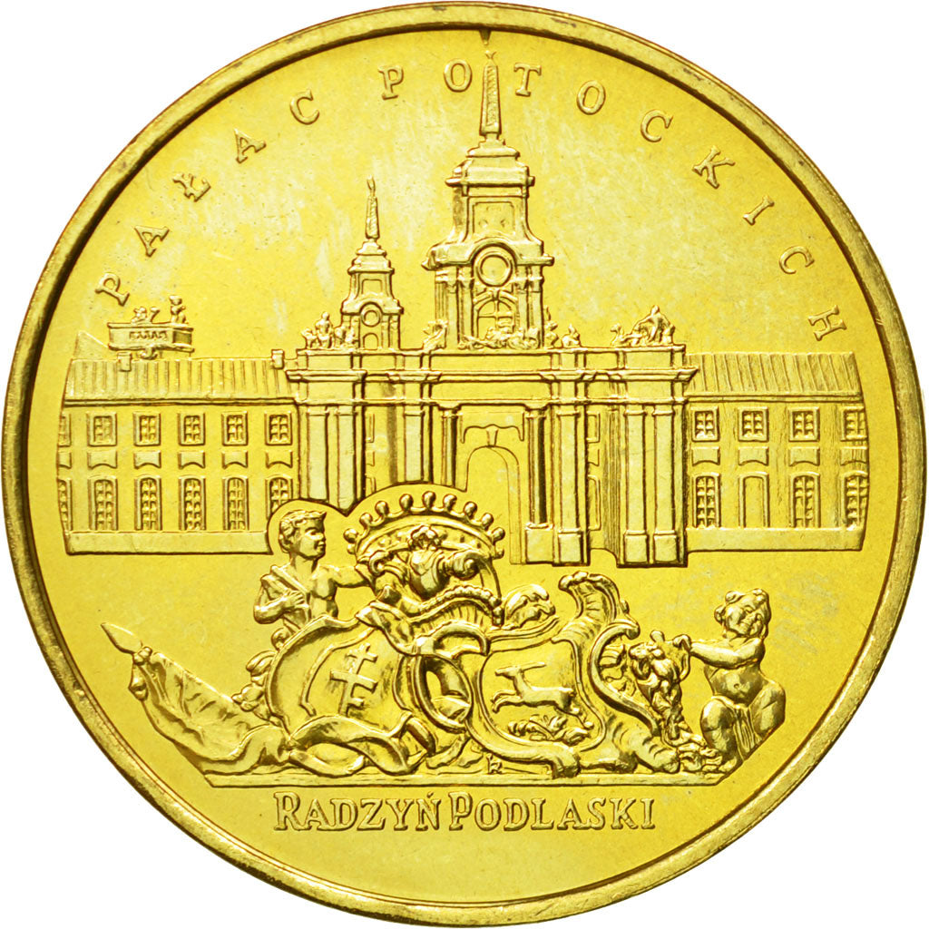 Coin, Poland, 2 Zlote, 1999, Warsaw, MS(63), Brass, KM:372