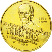 Coin, Poland, 2 Zlote, 1999, Warsaw, MS(63), Brass, KM:358