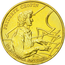 Coin, Poland, 2 Zlote, 1999, Warsaw, MS(63), Brass, KM:365