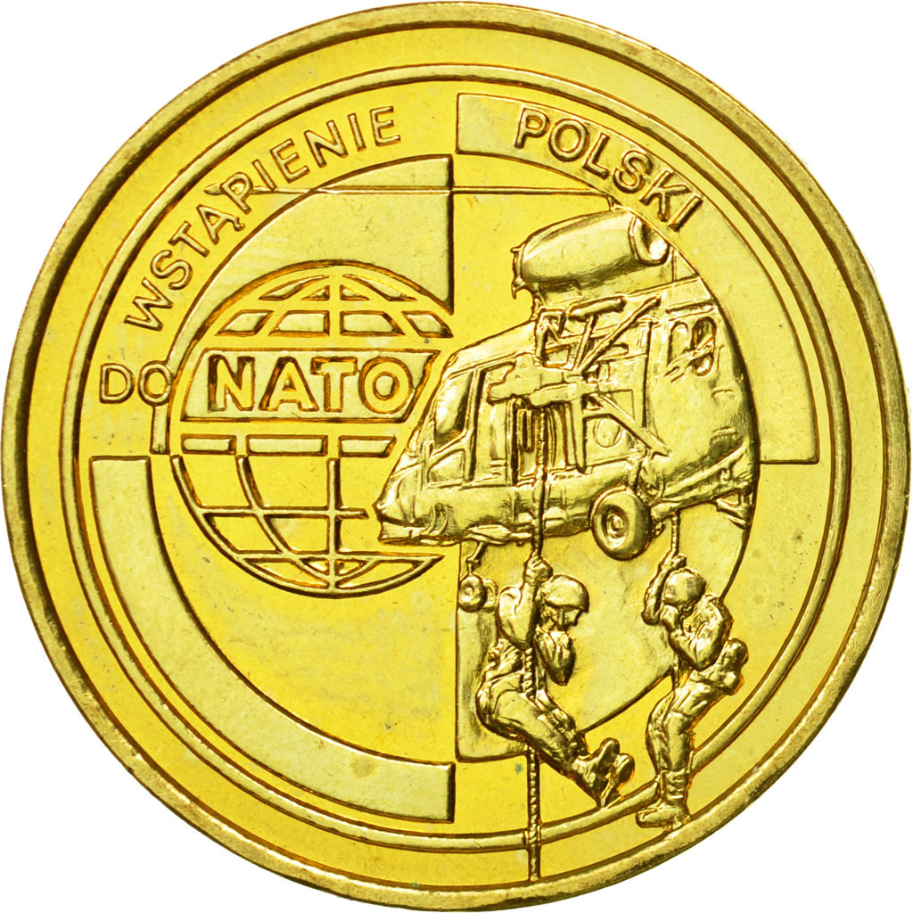 Coin, Poland, 2 Zlote, 1999, Warsaw, MS(63), Brass, KM:357