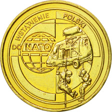 Coin, Poland, 2 Zlote, 1999, Warsaw, MS(63), Brass, KM:357