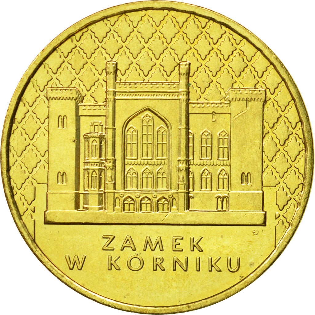 Coin, Poland, 2 Zlote, 1998, Warsaw, MS(63), Brass, KM:347