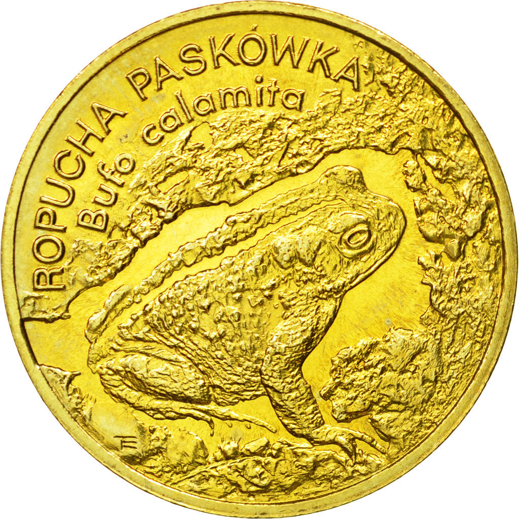 Coin, Poland, 2 Zlote, 1998, Warsaw, MS(63), Brass, KM:340