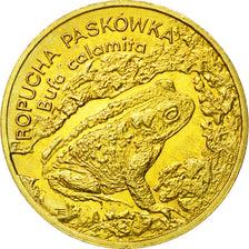 Coin, Poland, 2 Zlote, 1998, Warsaw, MS(63), Brass, KM:340