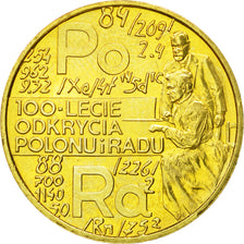 Coin, Poland, 2 Zlote, 1998, Warsaw, MS(63), Brass, KM:344