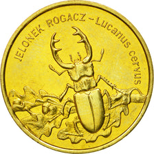 Coin, Poland, 2 Zlote, 1997, Warsaw, MS(63), Brass, KM:329