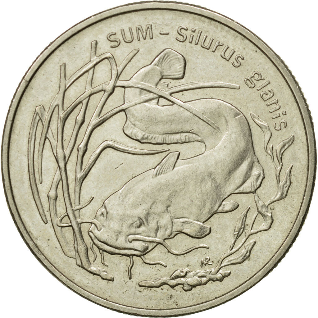 Coin, Poland, 2 Zlote, 1995, Warsaw, MS(60-62), Copper-nickel, KM:289