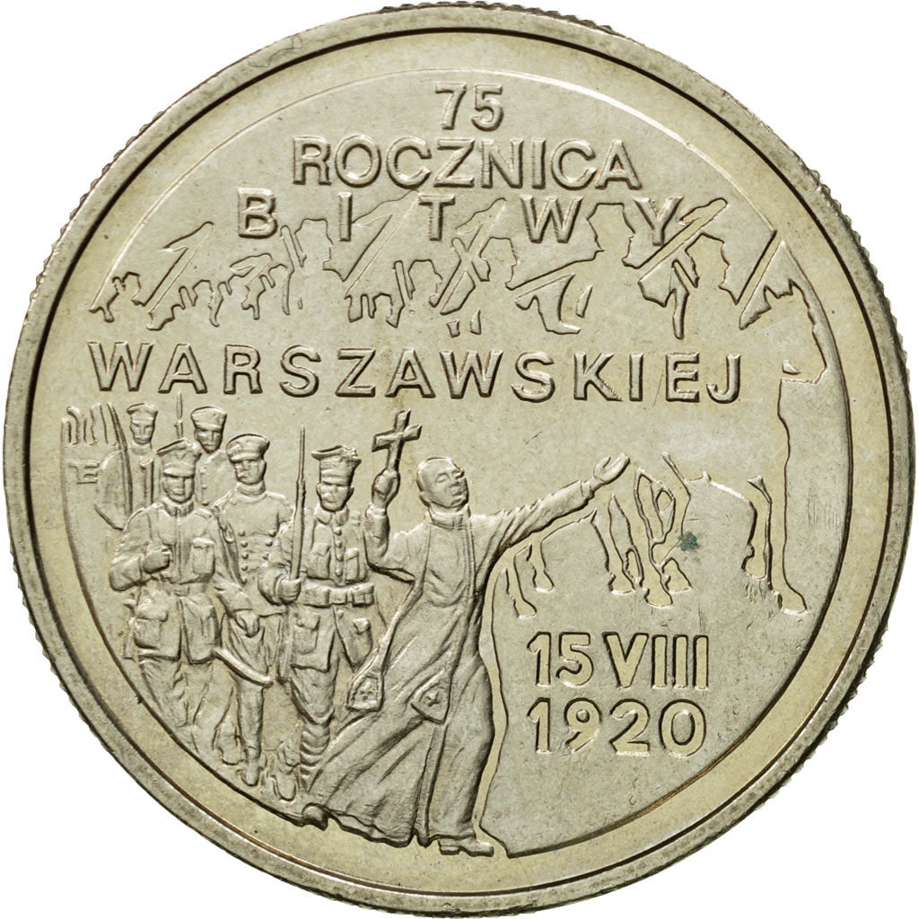 Coin, Poland, 2 Zlote, 1995, Warsaw, MS(63), Copper-nickel, KM:297