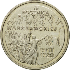 Coin, Poland, 2 Zlote, 1995, Warsaw, MS(63), Copper-nickel, KM:297