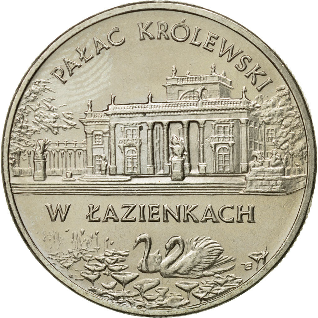 Coin, Poland, 2 Zlote, 1995, Warsaw, MS(63), Copper-nickel, KM:310