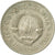 Moneta, Jugosławia, 2 Dinara, 1976, EF(40-45), Miedź-Nikiel-Cynk, KM:57