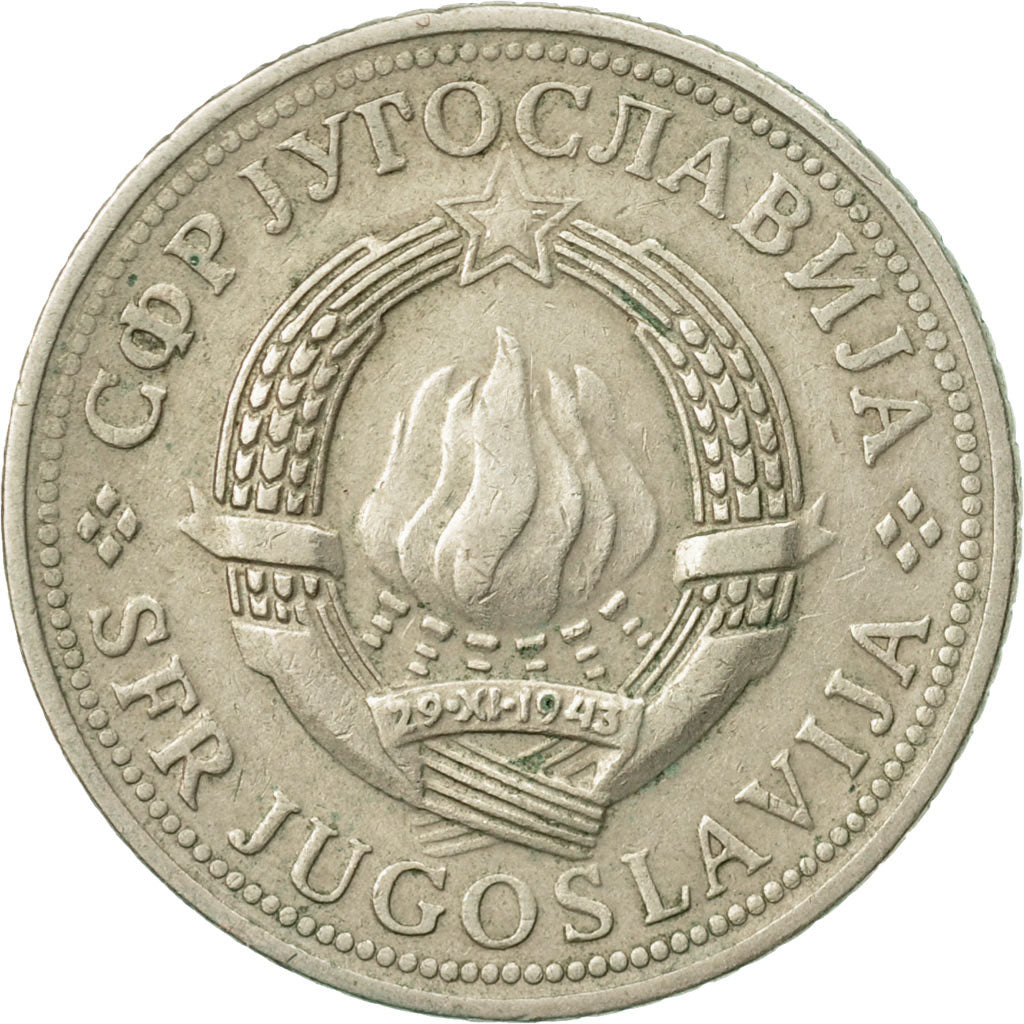 Münze, Jugoslawien, 2 Dinara, 1978, SS, Copper-Nickel-Zinc, KM:57