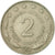 Münze, Jugoslawien, 2 Dinara, 1978, SS, Copper-Nickel-Zinc, KM:57