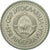 Moneta, Jugosławia, 10 Dinara, 1986, AU(50-53), Miedź-Nikiel, KM:89