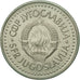 Munten, Joegoslaviëe, 10 Dinara, 1986, ZF+, Copper-nickel, KM:89