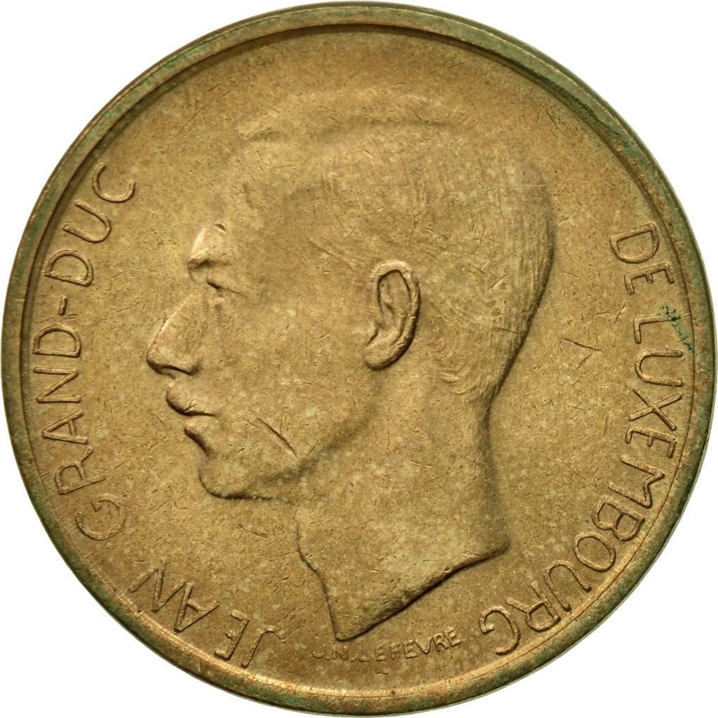 Monnaie, Luxembourg, Jean, 20 Francs, 1982, TTB+, Aluminum-Bronze, KM:58