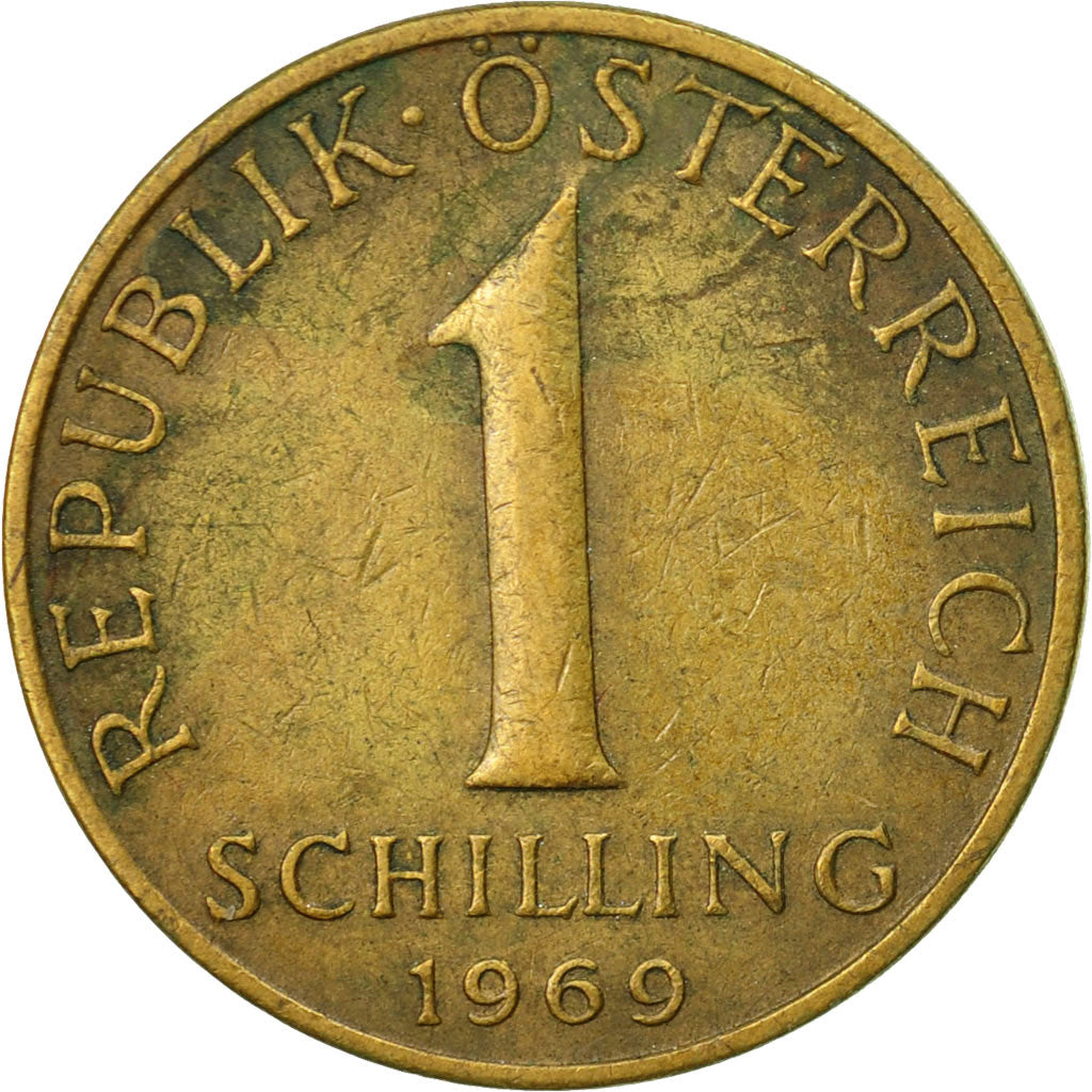 Monnaie, Autriche, Schilling, 1969, TTB, Aluminum-Bronze, KM:2886