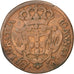 PORTUGAL, 10 Reis, X; 1/2 Vinten, 1745, KM #227, EF(40-45), Copper, 11.61