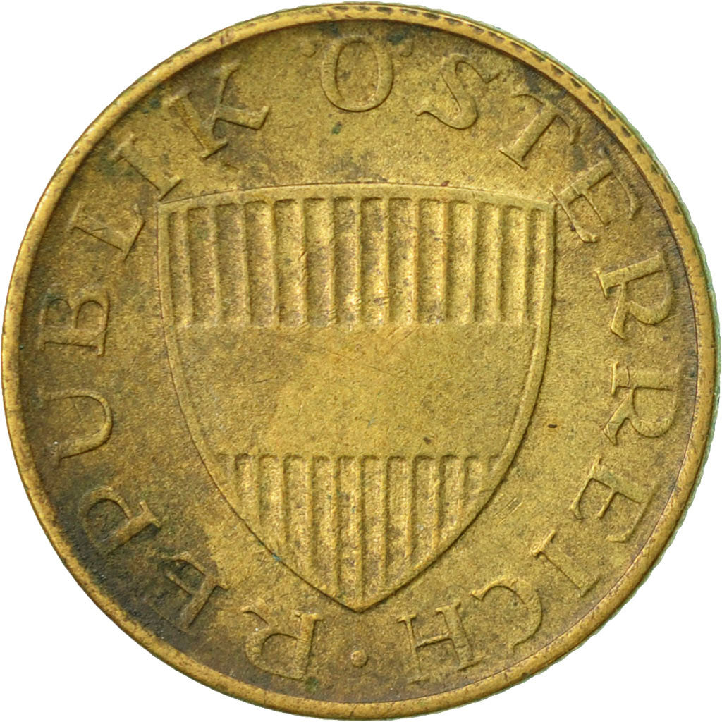 Coin, Austria, 50 Groschen, 1975, EF(40-45), Aluminum-Bronze, KM:2885