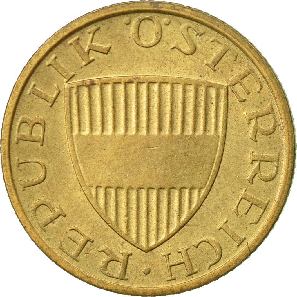 Moneta, Austria, 50 Groschen, 1980, BB, Alluminio-bronzo, KM:2885
