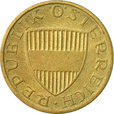 Coin, Austria, 50 Groschen, 1982, EF(40-45), Aluminum-Bronze, KM:2885