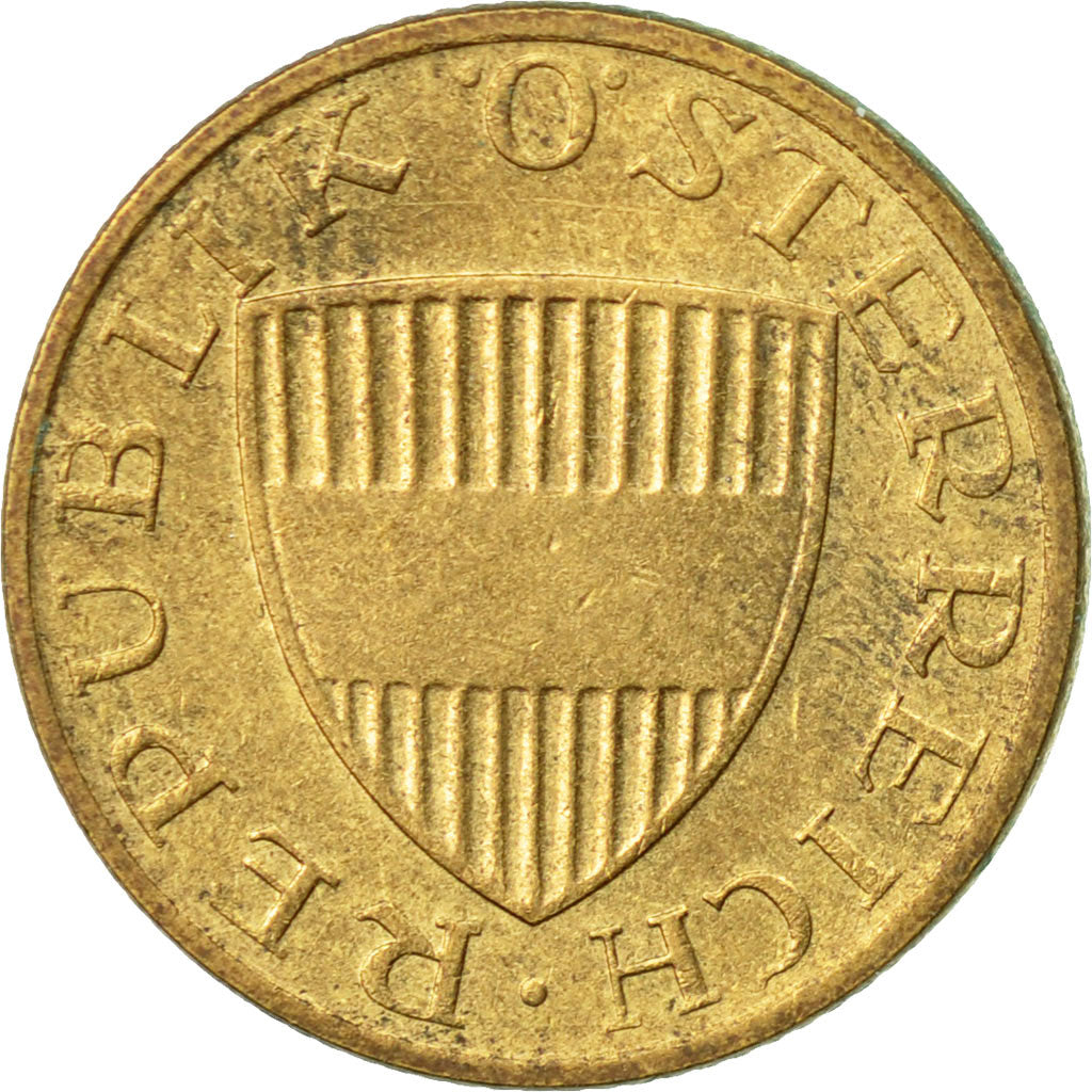 Coin, Austria, 50 Groschen, 1985, EF(40-45), Aluminum-Bronze, KM:2885