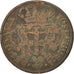 Münze, Portugal, Jose I, 10 Reis, X; 1/2 Vinten, 1765, S+, Kupfer, KM:243.2