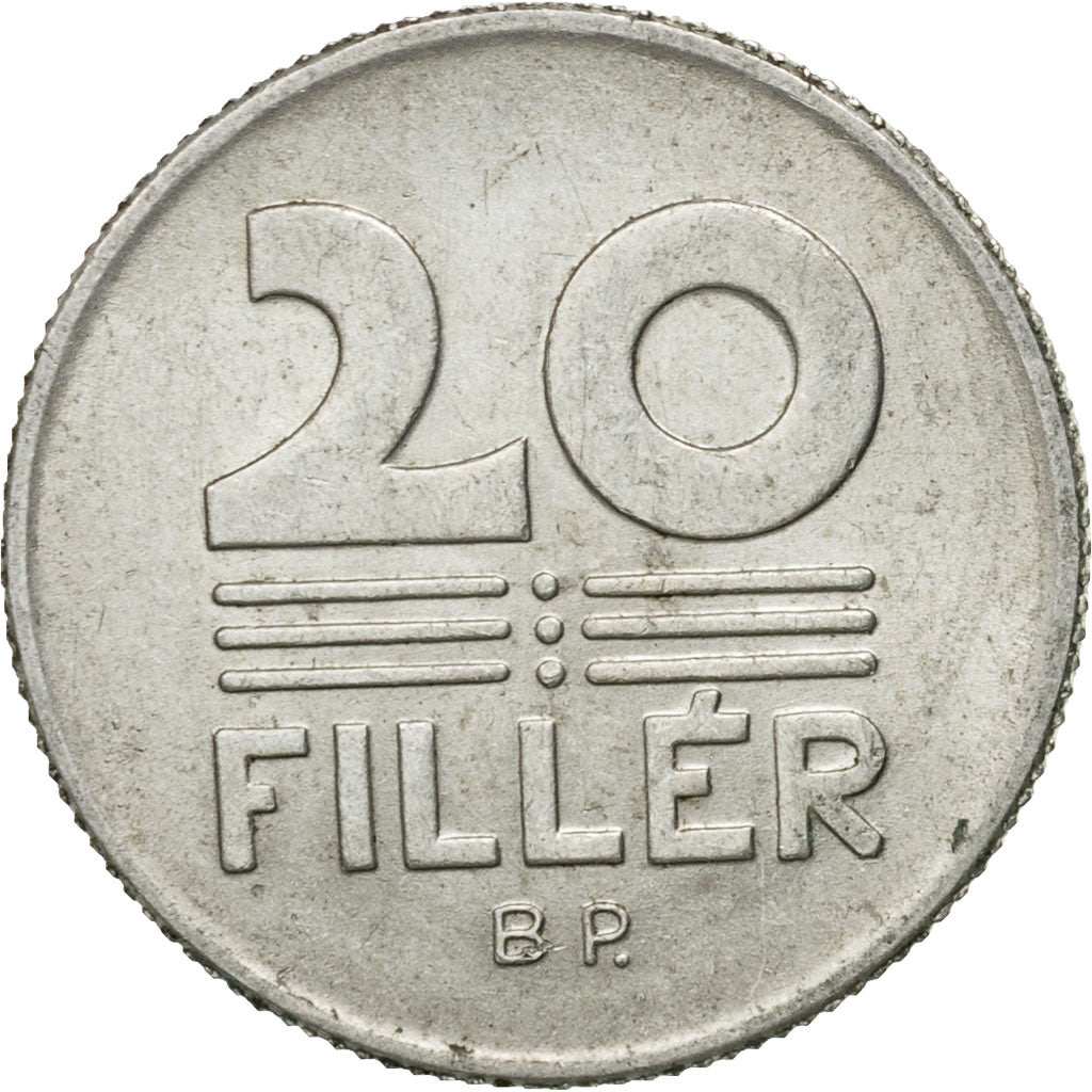 Coin, Hungary, 20 Fillér, 1981, Budapest, EF(40-45), Aluminum, KM:573