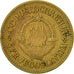 Moneta, Jugosławia, 10 Para, 1965, VF(30-35), Mosiądz, KM:44