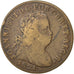 PORTUGAL, 40 Reis, Pataco, 1821, KM #370, VF(30-35), Bronze, 34.51