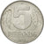 Coin, GERMAN-DEMOCRATIC REPUBLIC, 5 Pfennig, 1975, Berlin, EF(40-45), Aluminum