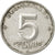 Moneda, REPÚBLICA DEMOCRÁTICA ALEMANA, 5 Pfennig, 1949, Berlin, MBC, Aluminio