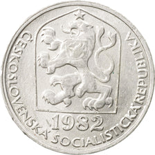 Coin, Czechoslovakia, 10 Haleru, 1982, AU(50-53), Aluminum, KM:80