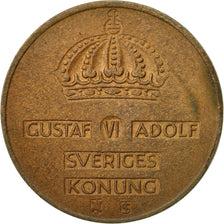 Coin, Sweden, Gustaf VI, 5 Öre, 1961, EF(40-45), Bronze, KM:822