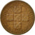 Coin, Portugal, 10 Centavos, 1968, EF(40-45), Bronze, KM:583