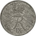 Coin, Denmark, Frederik IX, Ore, 1962, Copenhagen, EF(40-45), Zinc, KM:839.2