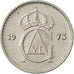 Monnaie, Suède, Gustaf VI, 10 Öre, 1973, TTB+, Copper-nickel, KM:835