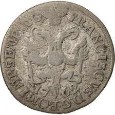 Coin, German States, HAMBURG, 2 Schilling, 1/16 Thaler, 1762, VF(20-25), Silver