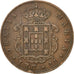Coin, Portugal, Maria II, 20 Reis, 1850, EF(40-45), Copper, KM:482