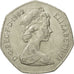 Coin, Great Britain, Elizabeth II, 50 Pence, 1982, EF(40-45), Copper-nickel