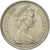 Münze, Großbritannien, Elizabeth II, 5 New Pence, 1968, SS+, Copper-nickel