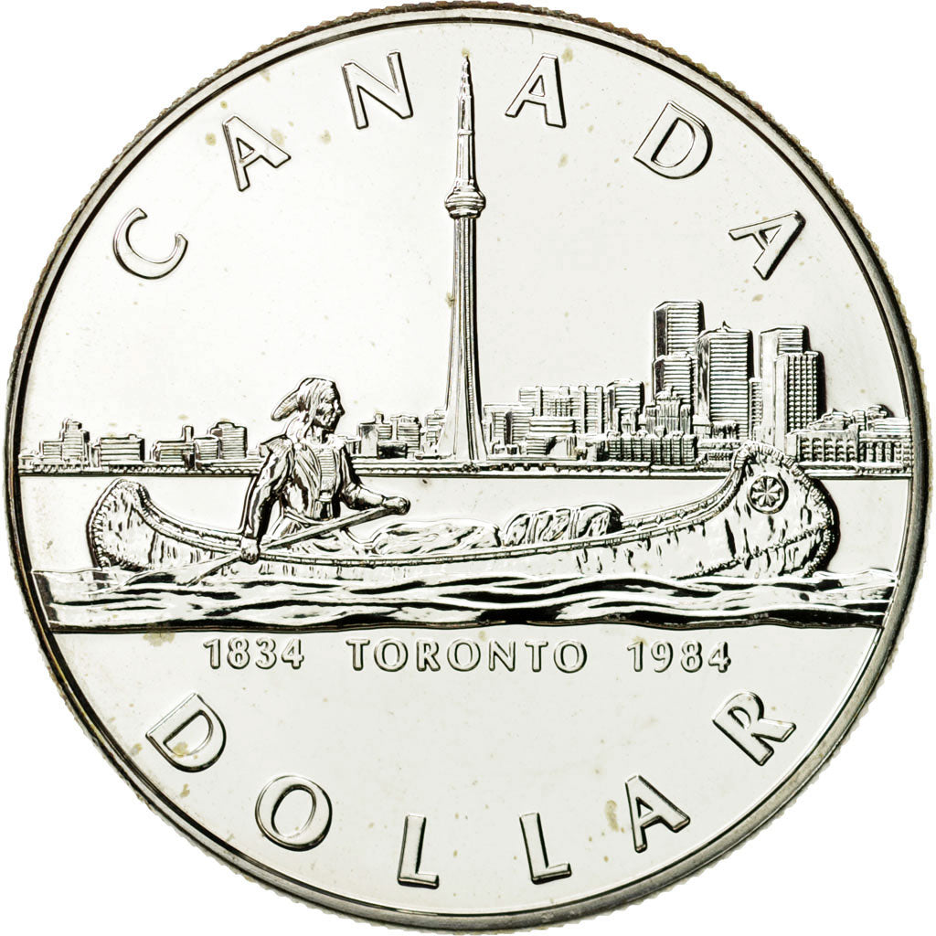 Coin, Canada, Elizabeth II, Dollar, 1984, Royal Canadian Mint, Ottawa, MS(63)