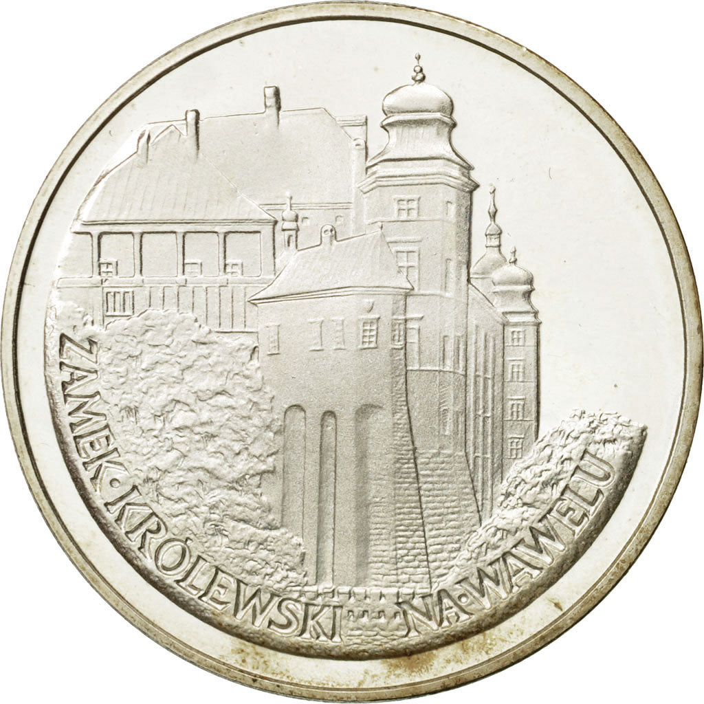 Coin, Poland, 100 Zlotych, 1977, Warsaw, MS(63), Silver, KM:91