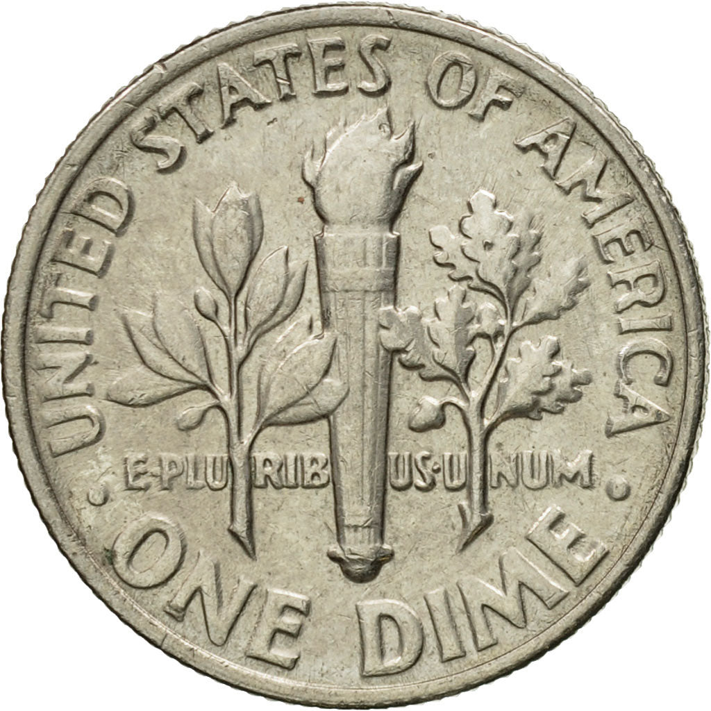 Coin, United States, Roosevelt Dime, Dime, 1968, U.S. Mint, Philadelphia