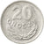Coin, Poland, 20 Groszy, 1978, Warsaw, EF(40-45), Aluminum, KM:A47