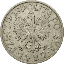 Monnaie, Pologne, Zloty, 1929, Warsaw, TTB+, Nickel, KM:14