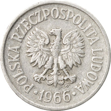 Monnaie, Pologne, 10 Groszy, 1966, Warsaw, TTB, Aluminium, KM:AA47