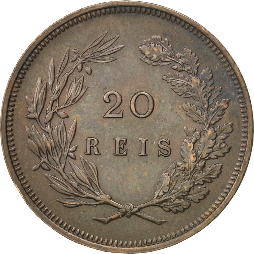 Monnaie, Portugal, Carlos I, 20 Reis, 1892, TTB+, Bronze, KM:533